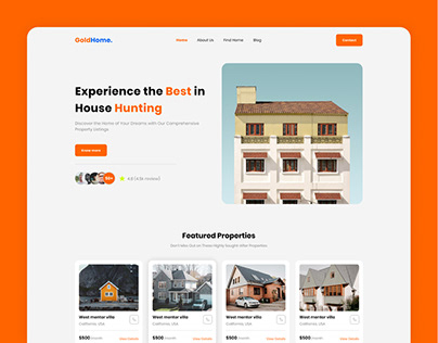 Home & Apartment Buy/Rent Website
