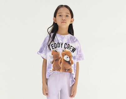 Teddy crew t-shirt for Zara kids