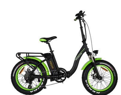 The electric foldable bike