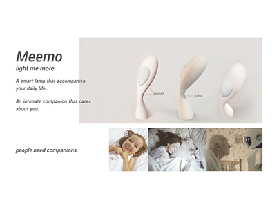 Meemo - an emotional bedside lamp