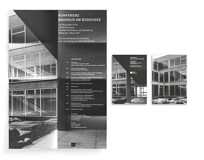 Medien für die Konferenz »Bauhaus am Bodensee«
