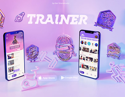 Trainer - ux/ui fitness platform