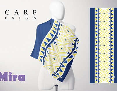 scarf design for Mira brand