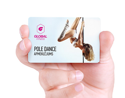 Global Fitness – Pole Dance Visitor Card