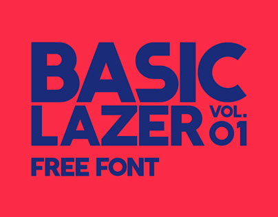 BASIC LAZER - Free Font