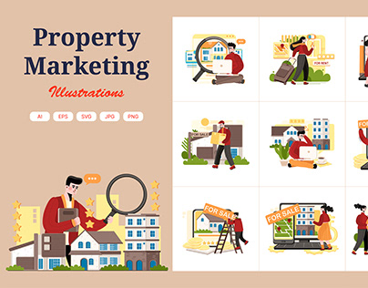 M354_Property Marketing Illustrations