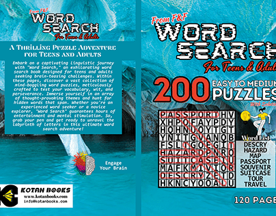 Word Search for Teens and Adults Easy to Medium