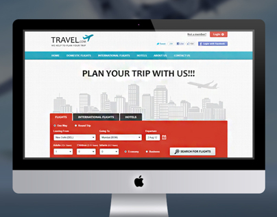 Travel Website for Hotels and flights booking
