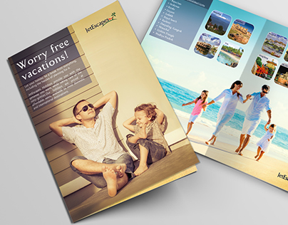 JetAirways Brochure and Leaflet Design