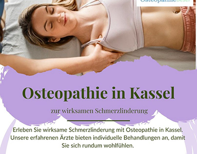 Osteopathie in Kassel : zur wirksamen Schmerzlinderung