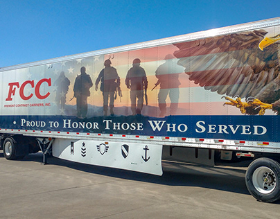 Fremont Contract Carriers Trailer Wrap