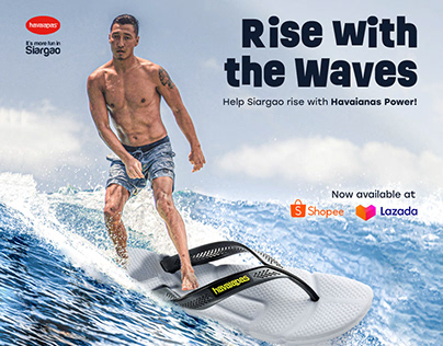 Rise with the Waves - Havaianas x Siargao Campaign