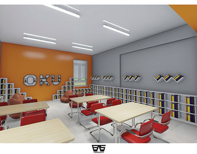 School Library Project Karaman / Turkey