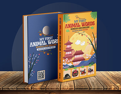 ANIMAL WORDS KOREAN & ENGLISH BILINGUAL BOOK FOR KIDS