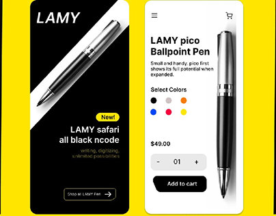 lamy Pen 🖋️ #redesign