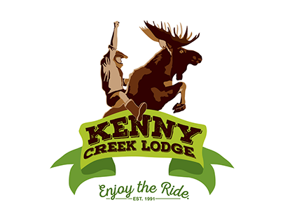 Kenny Creek Lodge Logo Design