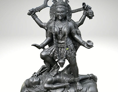 Kali Maa Stone Statue 3ft