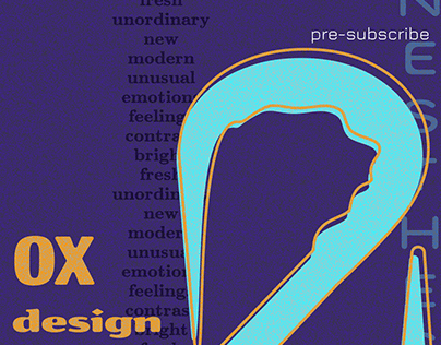 OX design course Advertising Poster