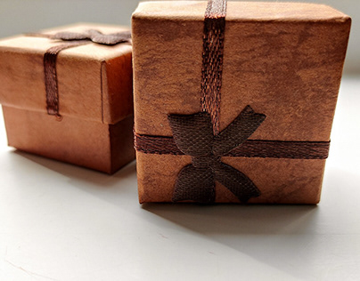 Photography- Brown gift box compilation