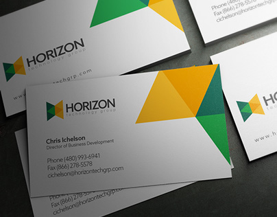 Horizon Logo y Tarjeta Visita BC