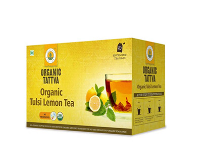 Organic Tulsi Lemon Tea