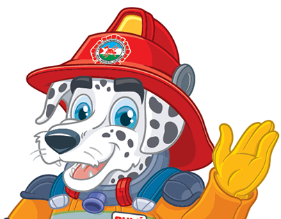 Fire Department Bello Mascot
