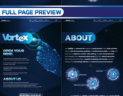 WEB DESIGN 01 | VORTEX PROJECT
