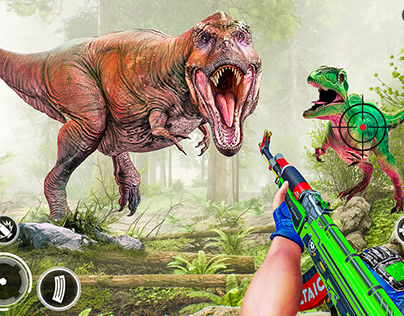 Angry Dino Hunting Game