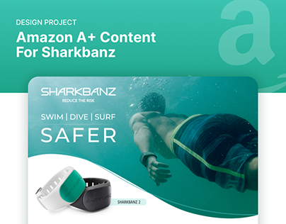 Amazon A+ Content for Sharkbanz