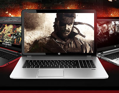 HP Gaming Laptops Web page