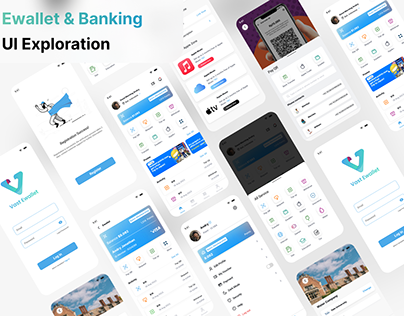 Ewallet & Banking UI Exploration