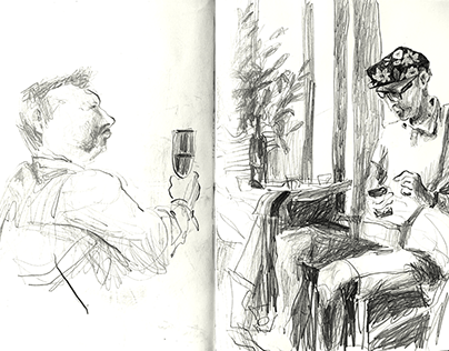 SKETCHBOOK 14 (MAY-AUGUST 2023/ Warsaw, Poland)