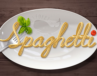 Spaghetti Text Effect
