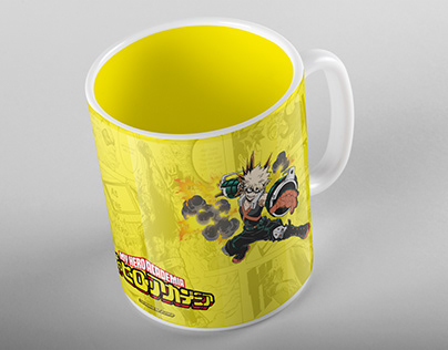 My Hero Academia mug collection concept