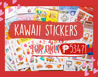 Kawaii Stickers For Only ₱534