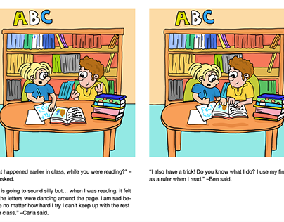 Kids Book about dyslexia 'Practice Makes Perfect'