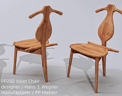 Wegner PP250 Valet Chair
