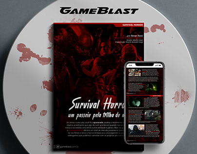 Diagramações Editoriais | GameBlast + NintendoBlast