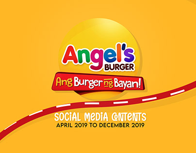 Angel's Burger Social Media Content