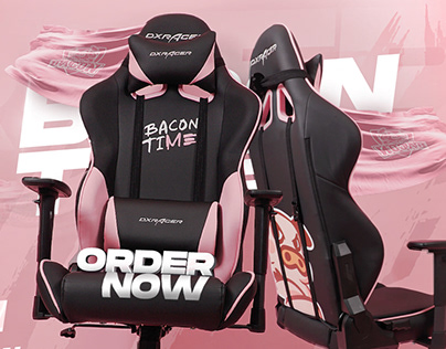 Bacon Time X DXRacer Gaming Chair