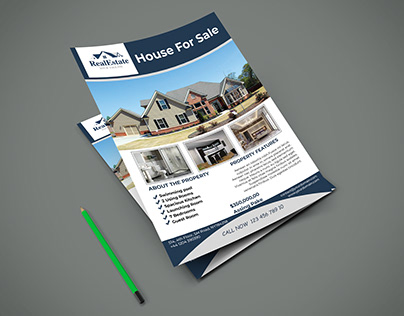 Houses For Sale Flyer, Business Promotion: Houses