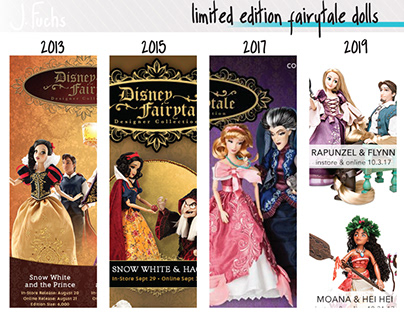 Project thumbnail - Disney Designer Collection Fairytale dolls