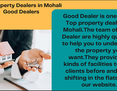 Top Property Dealers in Mohali- Good Dealer