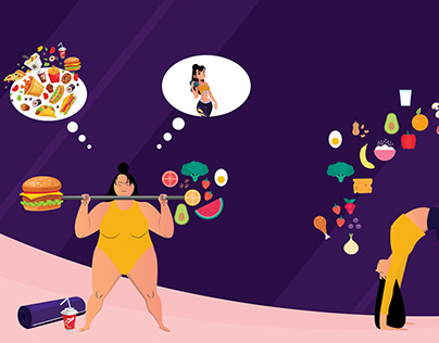 Weight Loss Challenge Projects | Photos, videos, logos, illustrations and  branding on Behance