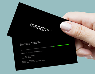 Mendris.io business card