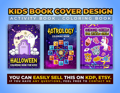 Kids book Cover Design