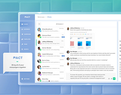 Pact. All-In-One Messaging Platform