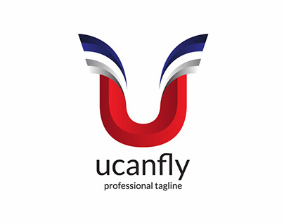 Letter U - You Can Fly Logo
