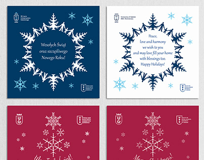 Christmas Cards for the Faculty of Social Scieces