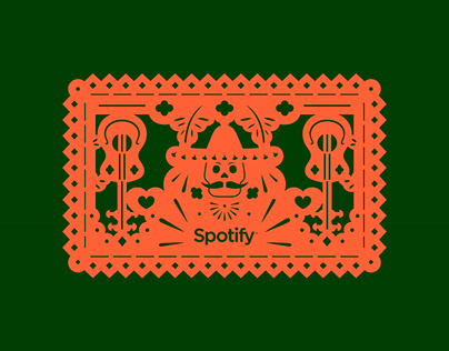 Spotify Día de Los Muertos Illustrations